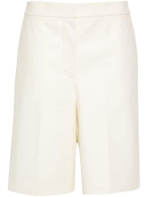 mid-rise leather shorts by FABIANA FILIPPI