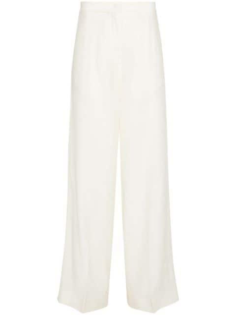 mid-rise organza palazzo pants by FABIANA FILIPPI