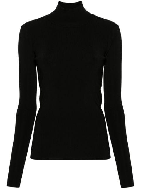 open-back roll neck jumper by FABIANA FILIPPI