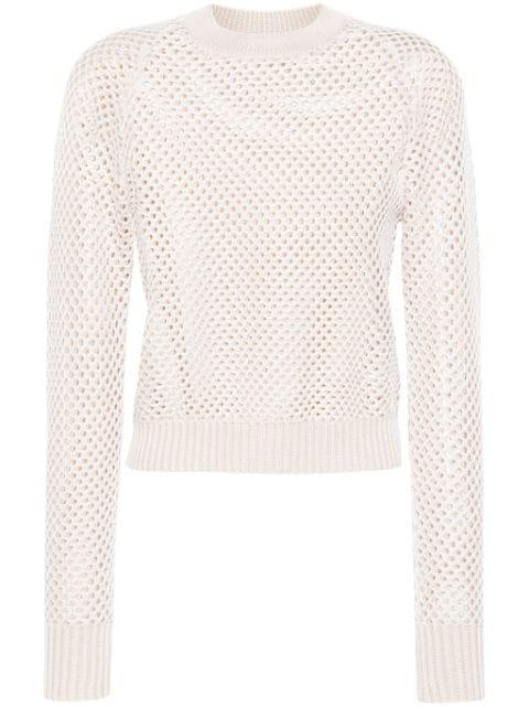 open-knit jumper by FABIANA FILIPPI