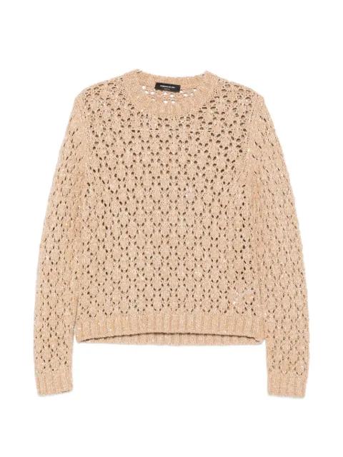 openwork sweater by FABIANA FILIPPI