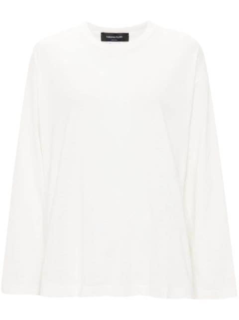 panelled longsleeved T-shirt by FABIANA FILIPPI