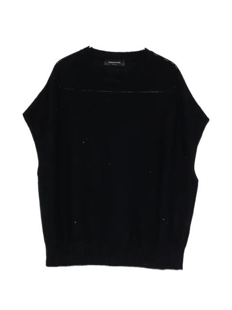 perforated knitted top by FABIANA FILIPPI