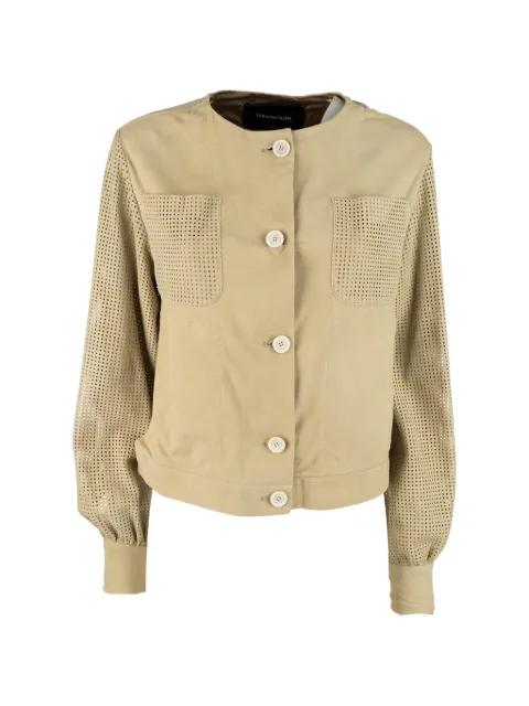 perforated-sleeves jacket by FABIANA FILIPPI