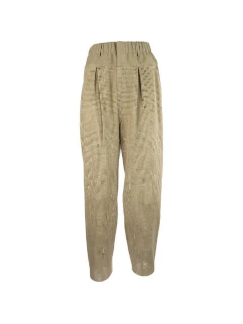 perforated trousers by FABIANA FILIPPI