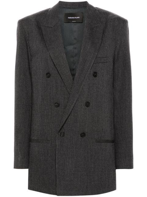 pinstriped blazer by FABIANA FILIPPI