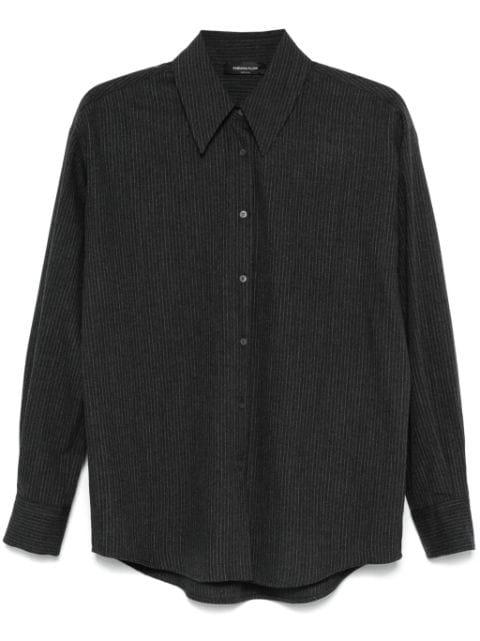 pinstriped flannel shirt by FABIANA FILIPPI