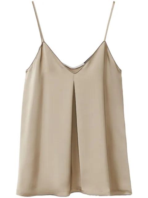 pleat detailing tank top by FABIANA FILIPPI
