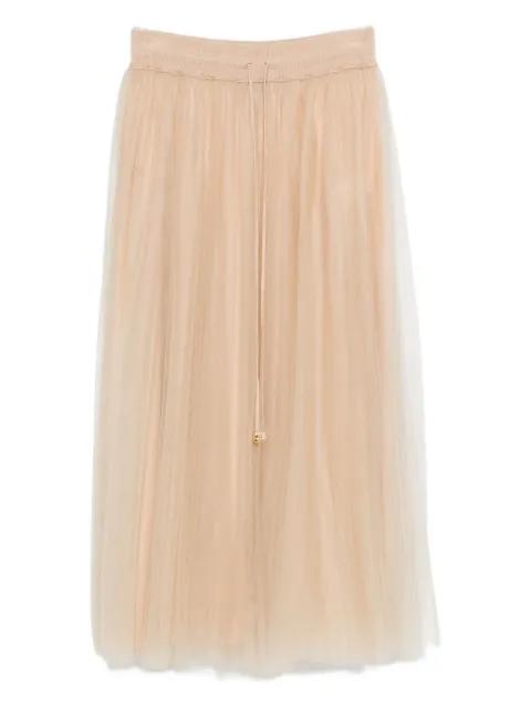 pleated drawstring skirt by FABIANA FILIPPI