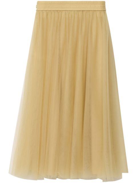 pleated midi skirt by FABIANA FILIPPI