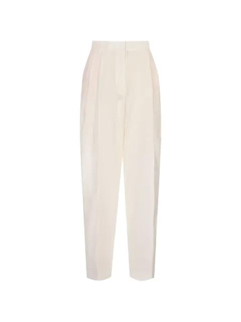 pleated pressed-crease trousers by FABIANA FILIPPI