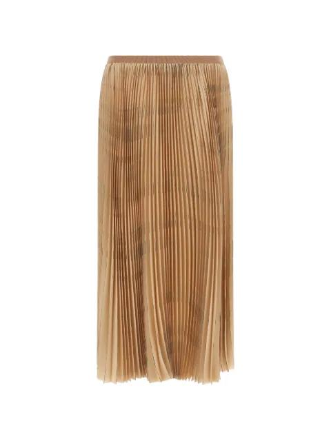 pleated print skirt by FABIANA FILIPPI