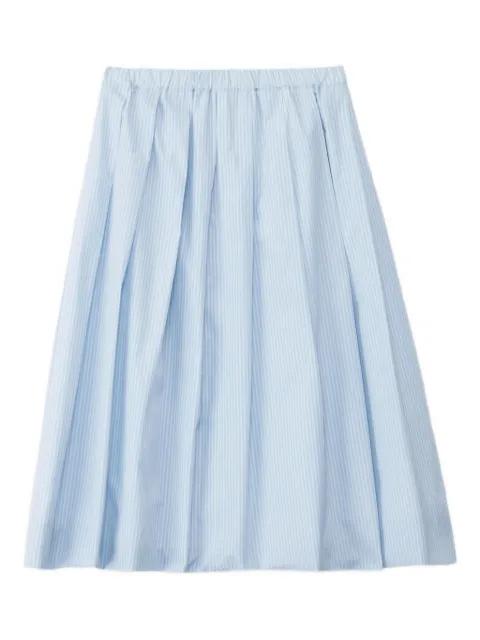 pleated striped skirt by FABIANA FILIPPI