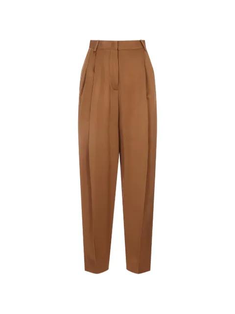 pleated tapered trousers by FABIANA FILIPPI