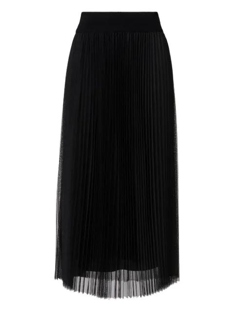 pleated tulle midi skirt by FABIANA FILIPPI