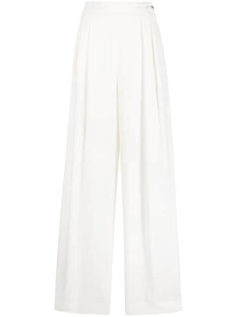 pleated wide-leg trousers by FABIANA FILIPPI