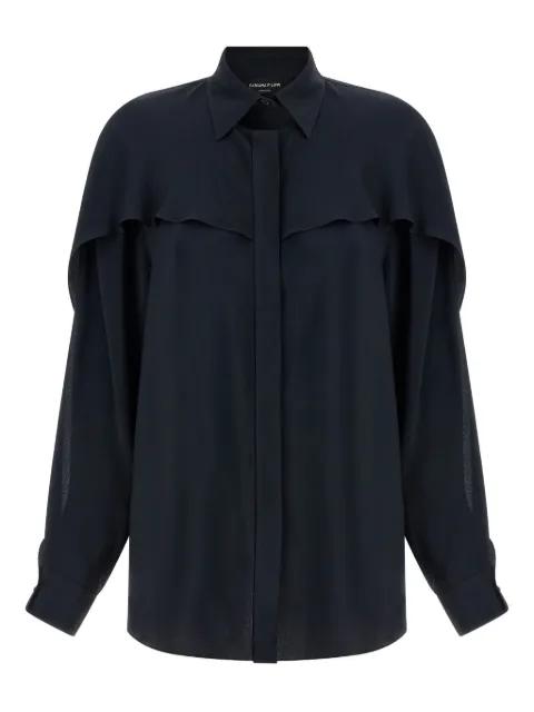 polo collar long-sleeve shirt by FABIANA FILIPPI