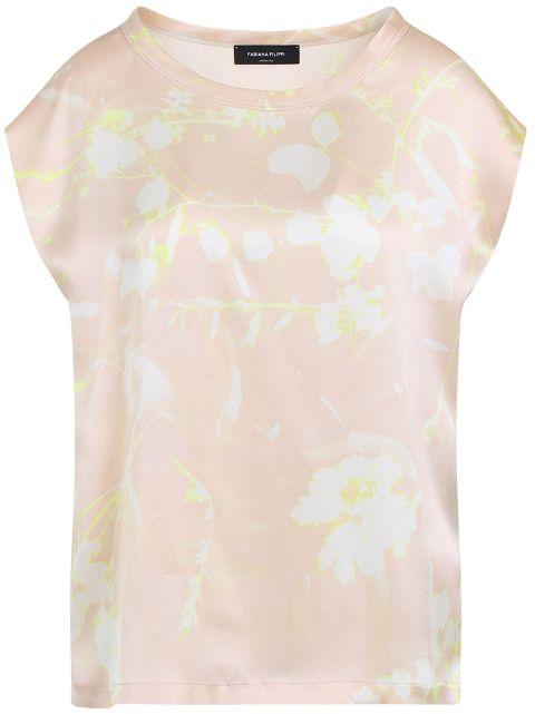 printed silk blouse by FABIANA FILIPPI