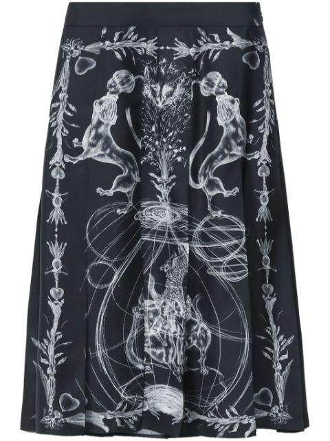 printed silk skirt by FABIANA FILIPPI