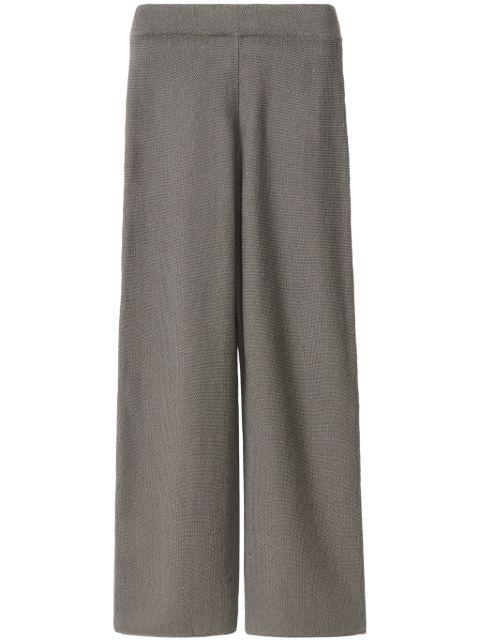 purl-knit trousers by FABIANA FILIPPI