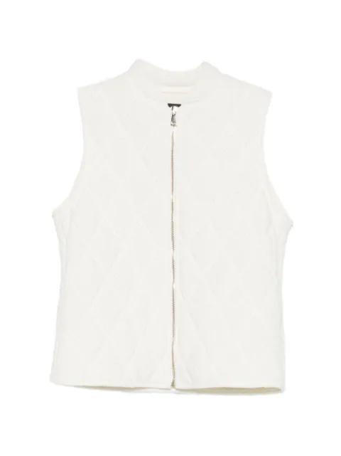quilted zip vest by FABIANA FILIPPI