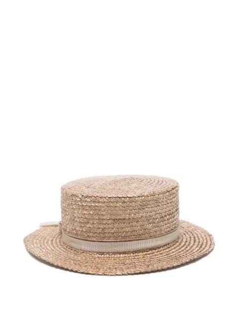 raffia sun hat by FABIANA FILIPPI