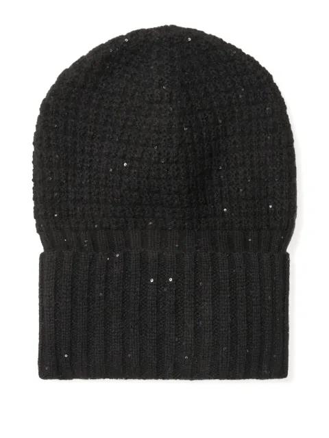 ribbed beanie hat by FABIANA FILIPPI