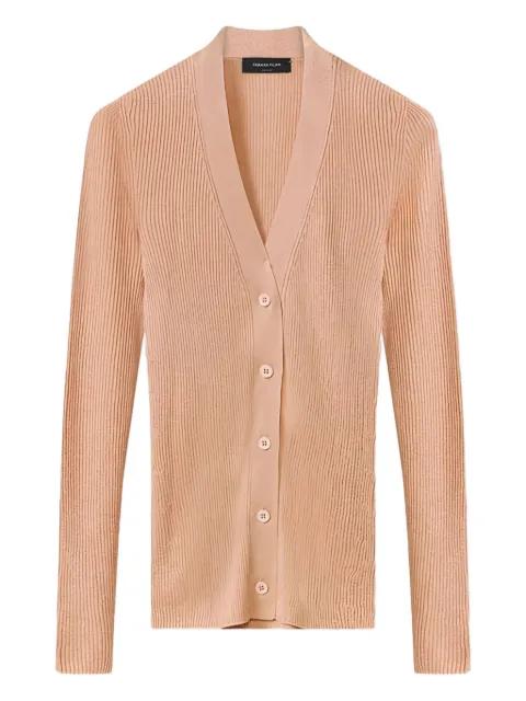 ribbed buttoned cardigan by FABIANA FILIPPI