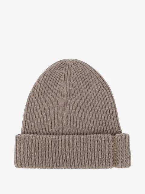ribbed-knit beanie hat by FABIANA FILIPPI