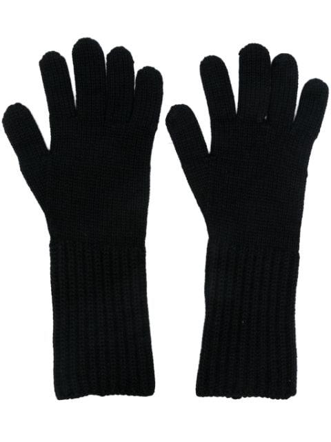 ribbed-knit gloves by FABIANA FILIPPI