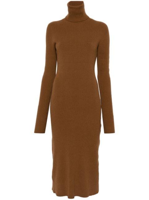 ribbed-knit midi dress by FABIANA FILIPPI