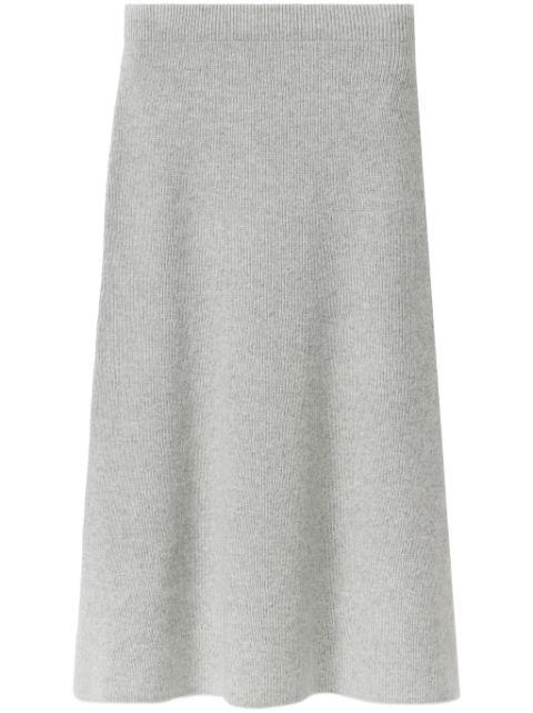 ribbed-knit midi skirt by FABIANA FILIPPI