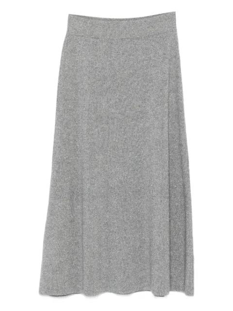 ribbed midi skirt by FABIANA FILIPPI