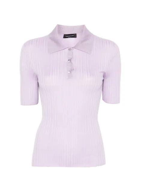 ribbed polo shirt by FABIANA FILIPPI