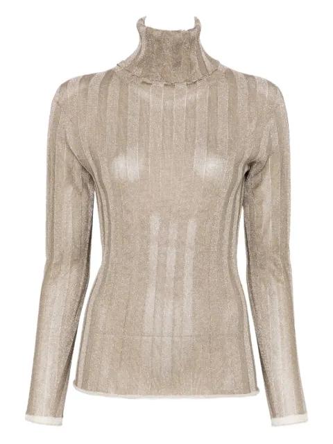 ribbed roll neck sweater by FABIANA FILIPPI