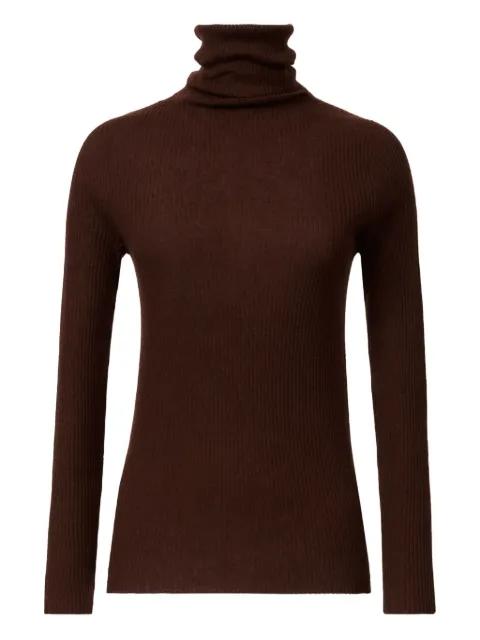 roll neck ribbed jumper by FABIANA FILIPPI