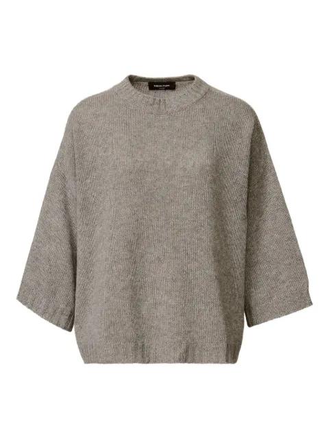 round-neck short-sleeve sweater by FABIANA FILIPPI