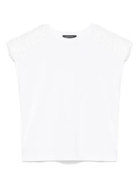 ruffle-detailed T-shirt by FABIANA FILIPPI