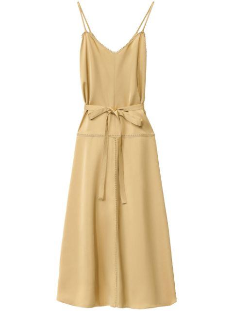 satin slip dress by FABIANA FILIPPI