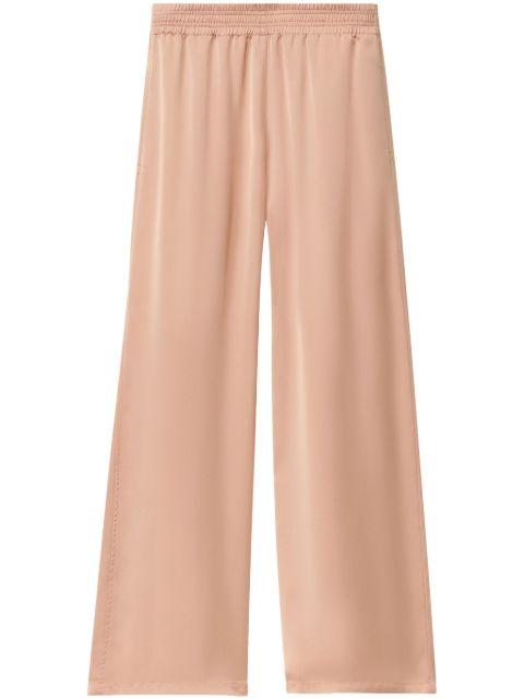 satin wide-leg trousers by FABIANA FILIPPI