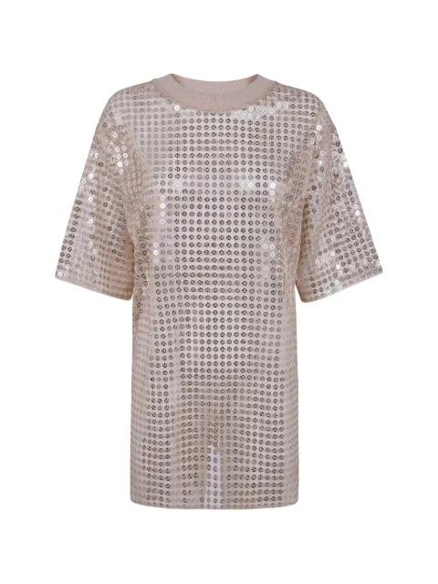 sequin T-shirt by FABIANA FILIPPI