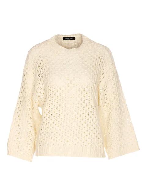 sequin-detail crew-neck sweater by FABIANA FILIPPI