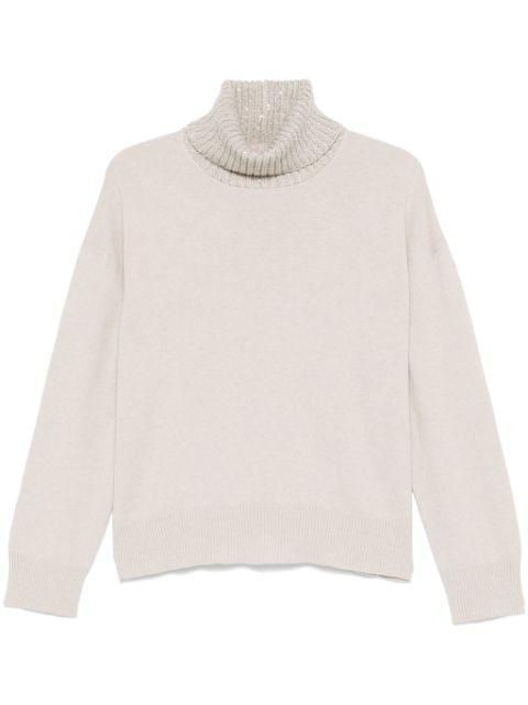 sequin-detail sweater by FABIANA FILIPPI