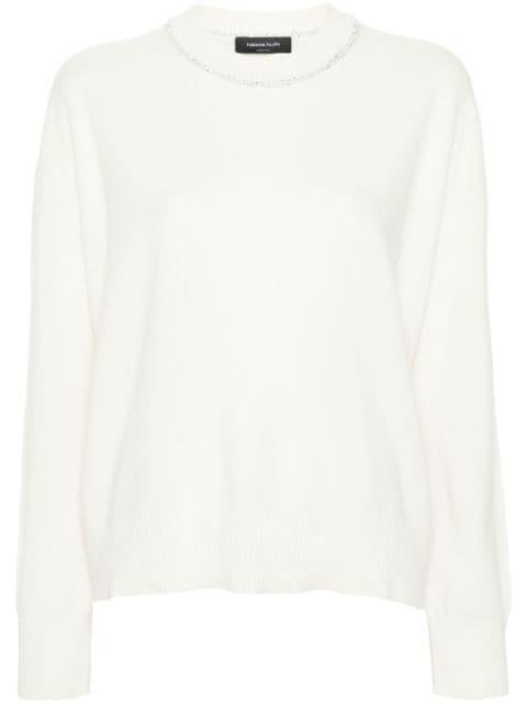 sequin-detailing jumper by FABIANA FILIPPI