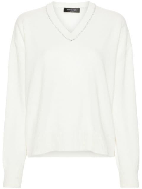 sequin-detailing jumper by FABIANA FILIPPI