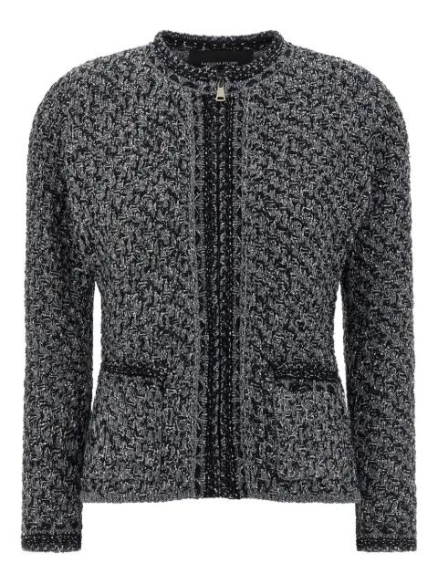 sequin-effect tweed jacket by FABIANA FILIPPI