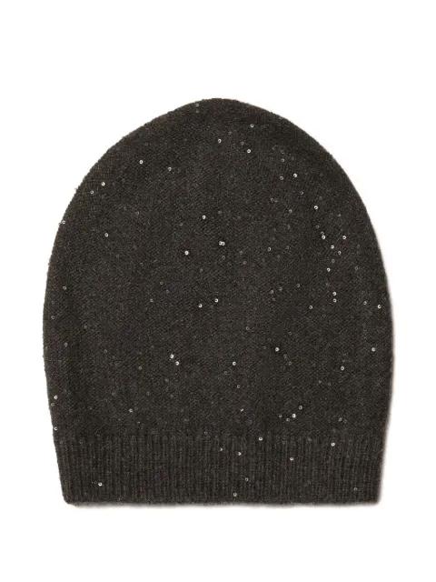 sequin-embellished beanie by FABIANA FILIPPI