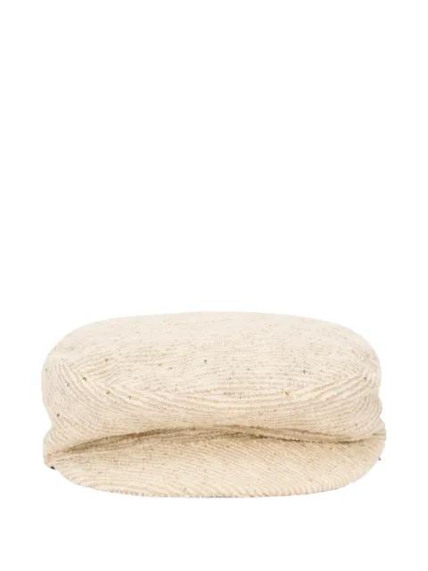 sequin-embellished beret by FABIANA FILIPPI