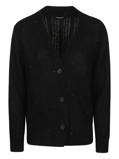 sequin-embellished cardigan by FABIANA FILIPPI
