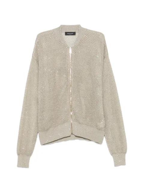 sequin-embellished cardigan by FABIANA FILIPPI